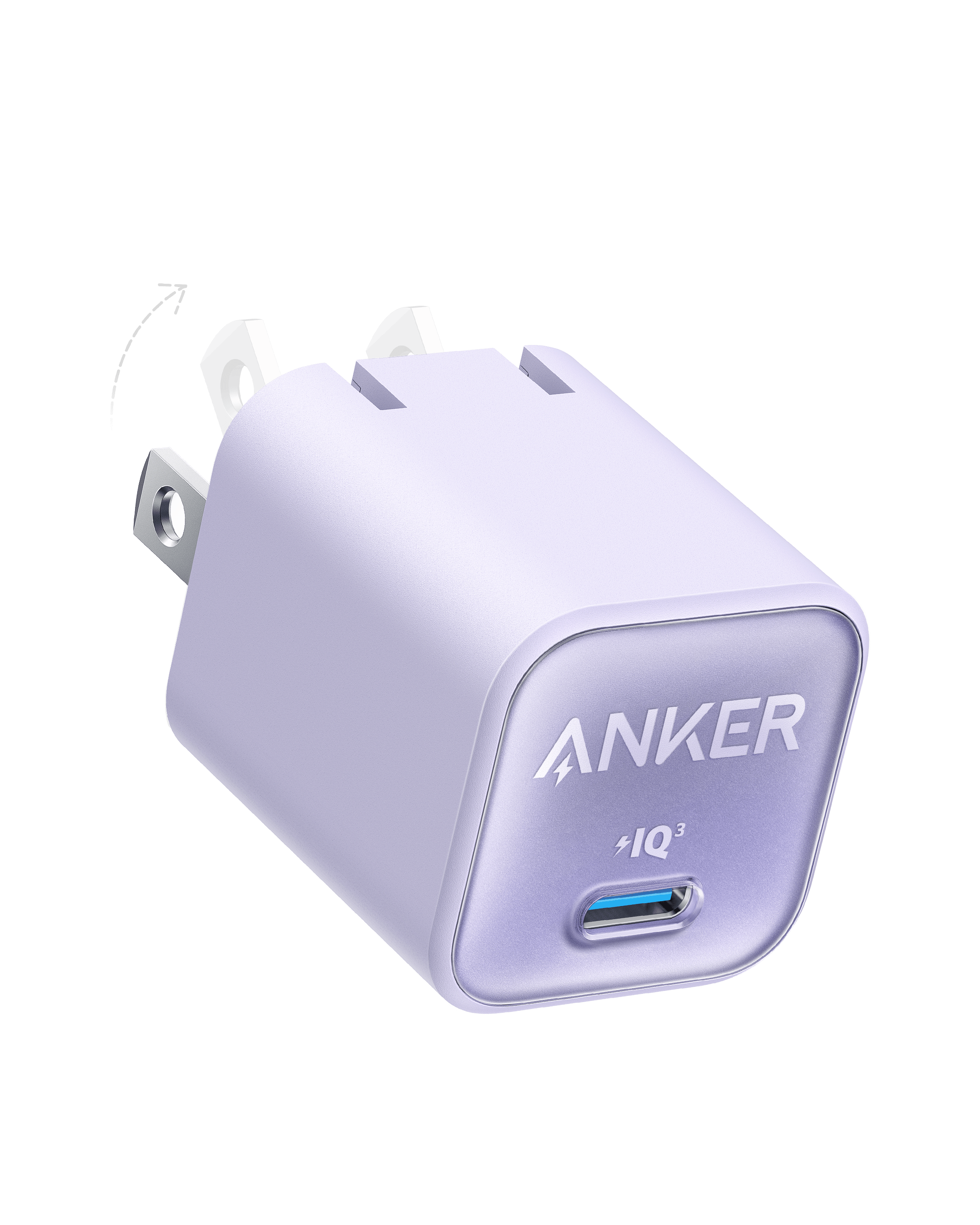 Anker Nano Charger (30W) M3 Lilac Purple