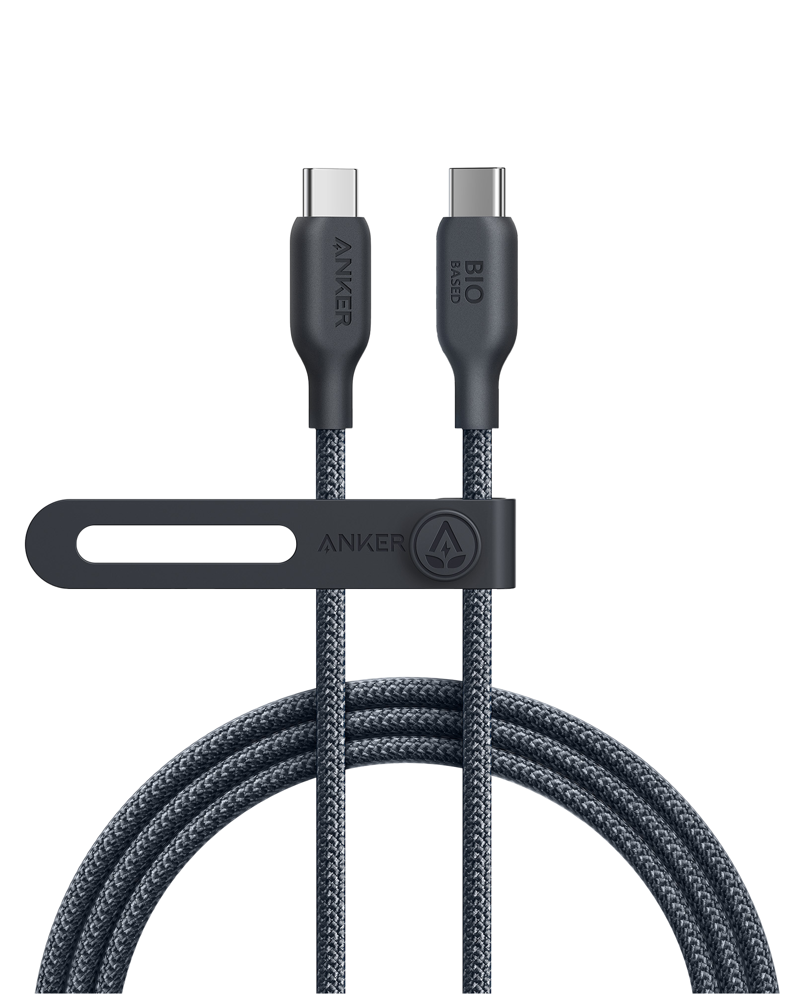 Anker 543 USB-C to USB-C Cable (Bio-Braided) S4 6 ft / Black