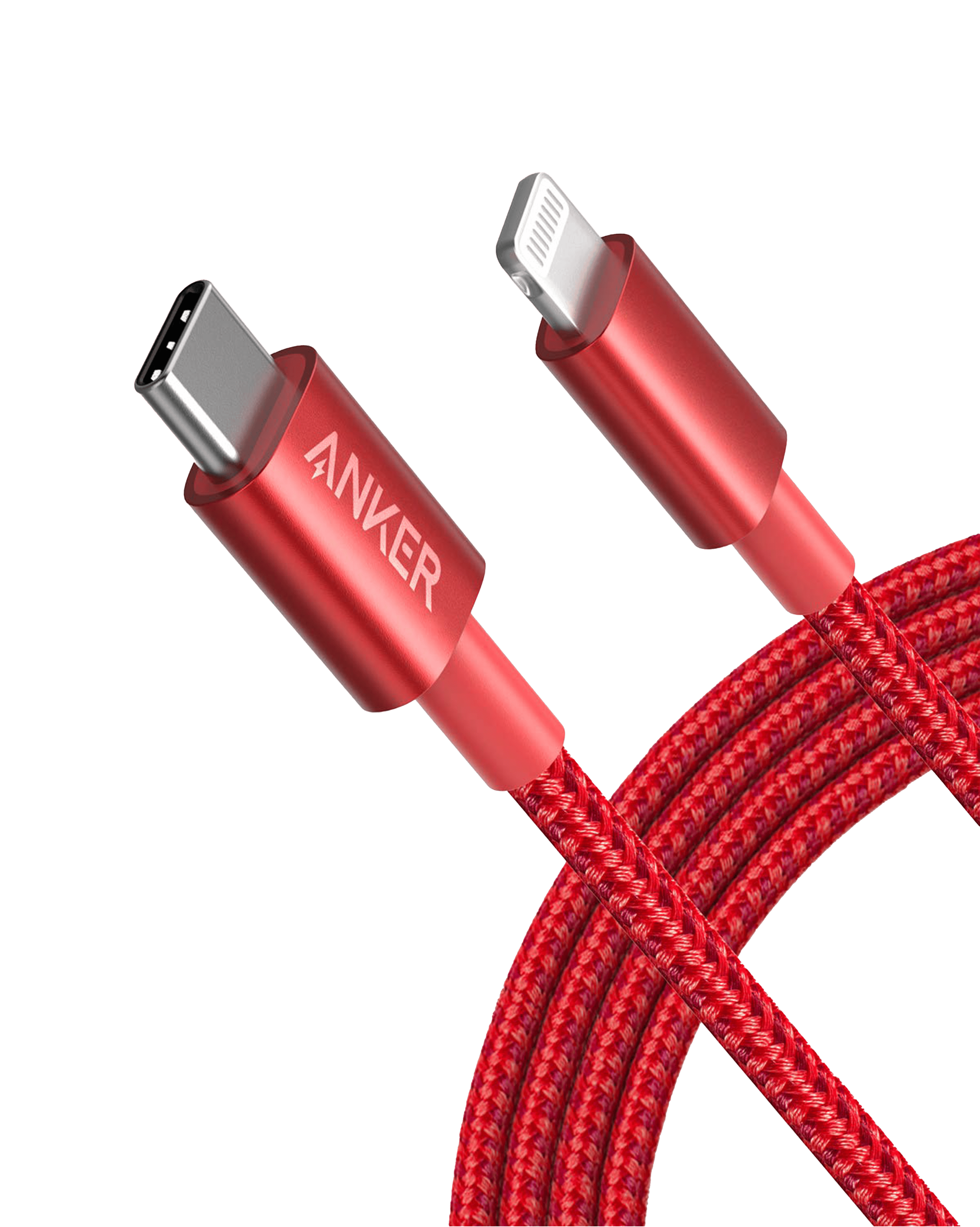 Anker 331 USB-C to Lightning Cable Q3 Red / 6ft