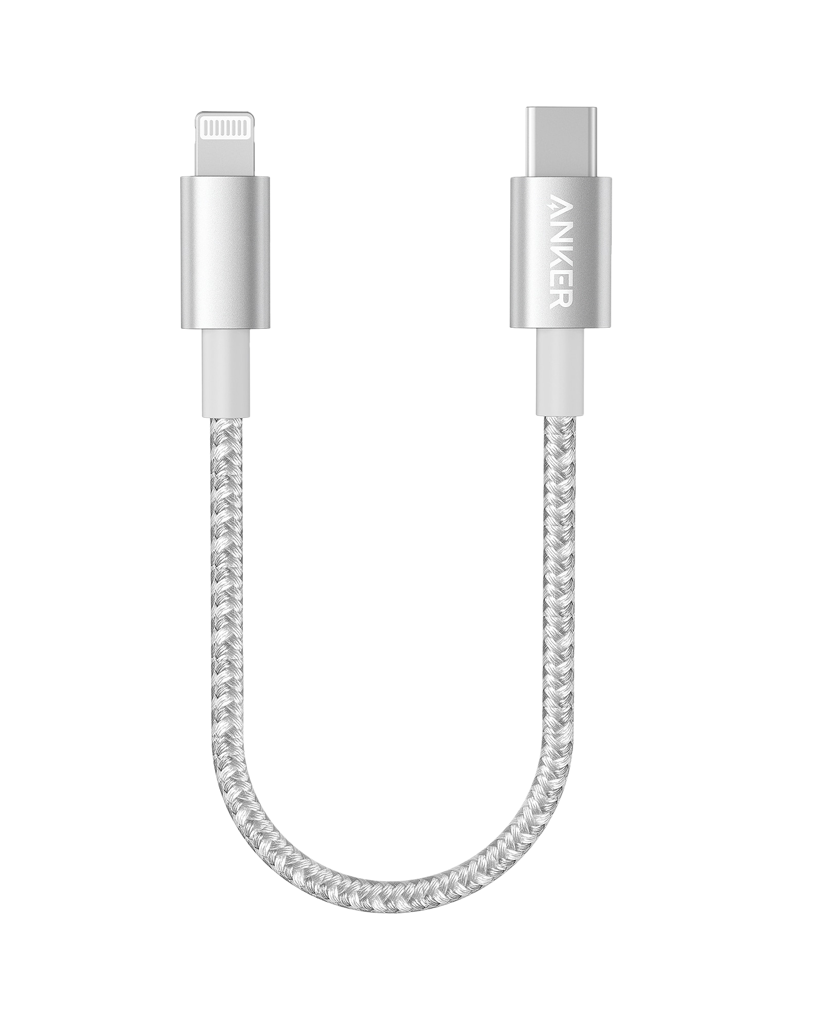 Anker 331 USB-C to Lightning Cable Q3 Silver / 1ft