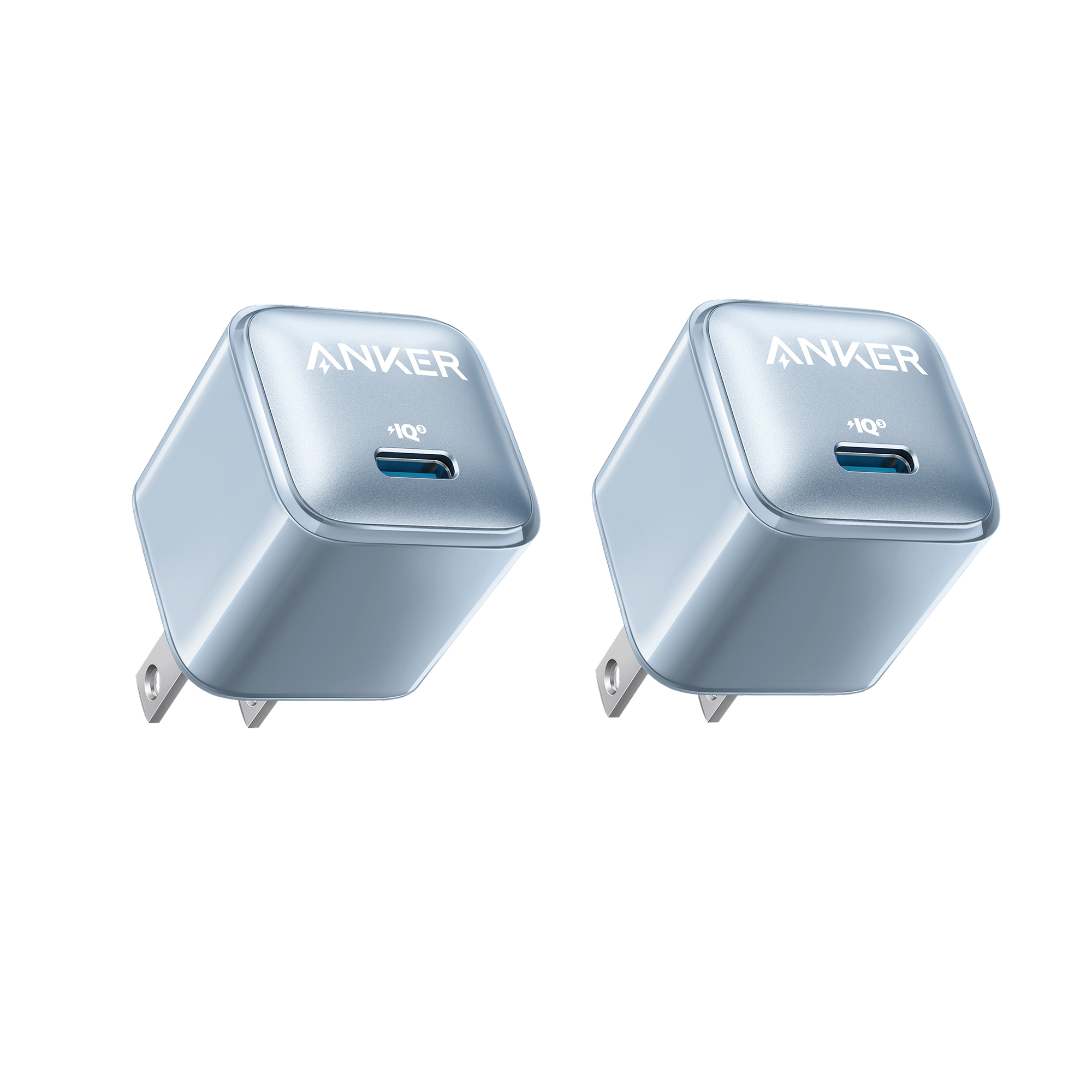Anker Nano Pro Charger (20W) 2-Pack C0 Misty Blue